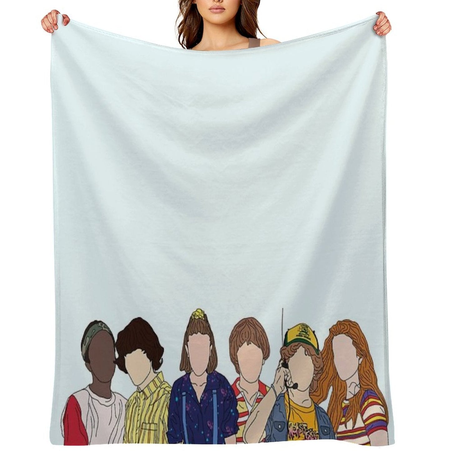 Stranger Things 3 Throw Blanket