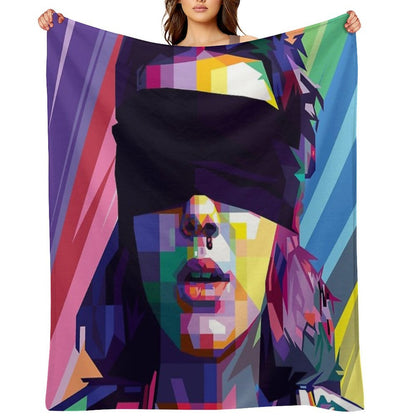 Cozy Fandom Fleece Blanket for Netflix Fans