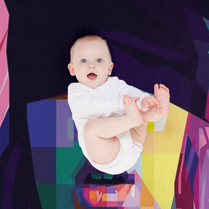 Cozy Fandom Fleece Blanket for Netflix Fans