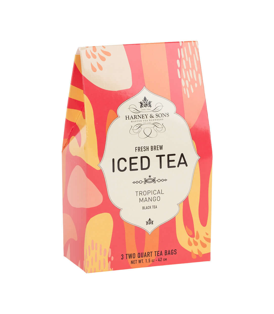 Tropical Mango Fresh Brew Iced Tea — Fragrant Black Tea with Mango, Coconut & Citrus