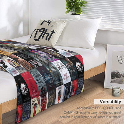 Cozy Reader Blanket for Young Adult & Fantasy Book Lovers