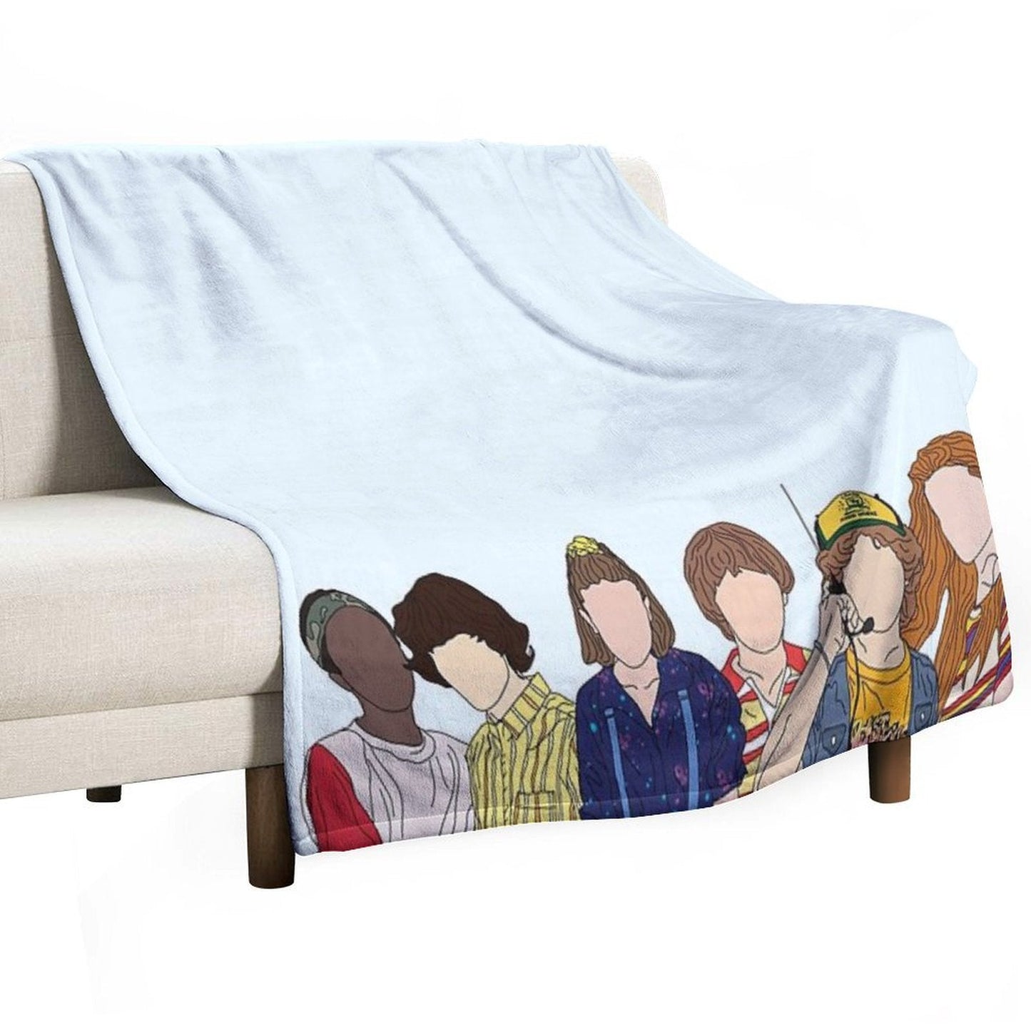 Stranger Things 3 Throw Blanket