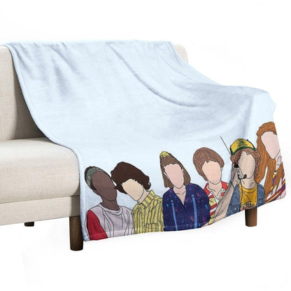 Stranger Things 3 Throw Blanket
