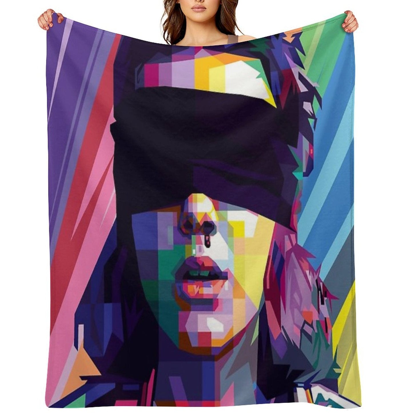 Cozy Fandom Fleece Blanket for Netflix Fans