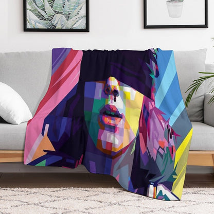 Cozy Fandom Fleece Blanket for Netflix Fans