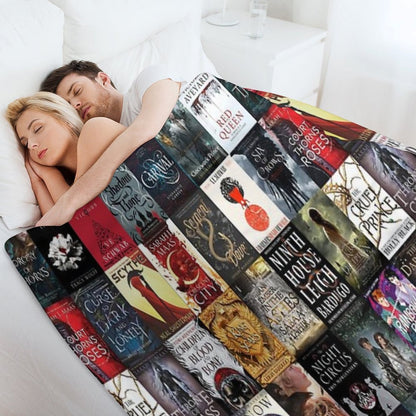 Cozy Reader Blanket for Young Adult & Fantasy Book Lovers