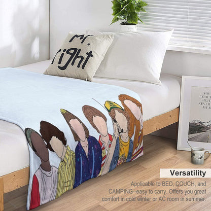 Stranger Things 3 Throw Blanket