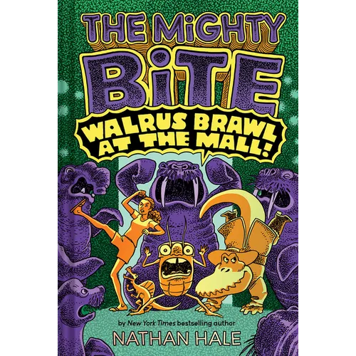 The Mighty Bite #2: Walrus Brawl at the Mall: A Graphic Novel - Hardcover