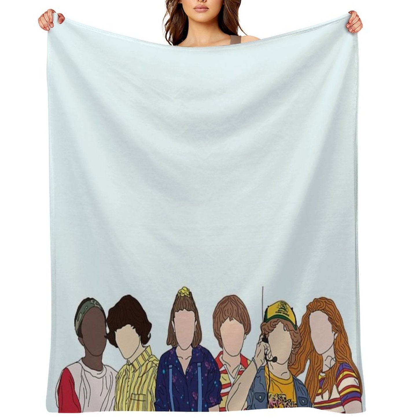 Stranger Things 3 Throw Blanket