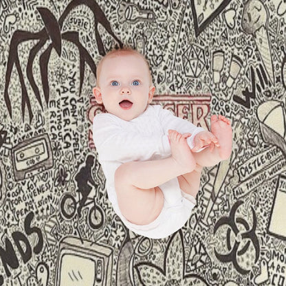 Stranger Things Throw Blanket