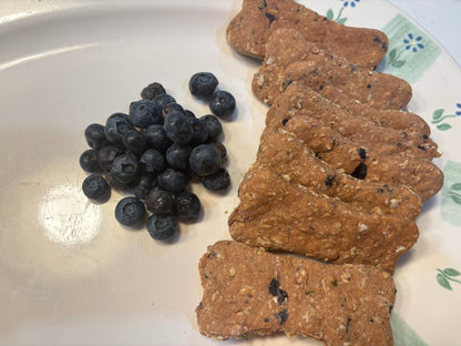 Organic Blueberry Bones Dog Treats — Antioxidant-Rich Natural Snack