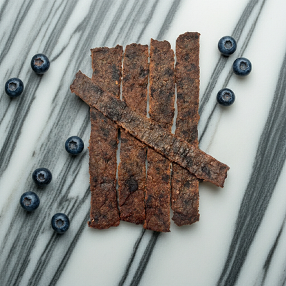 Organic Blueberry Bones Dog Treats — Antioxidant-Rich Natural Snack