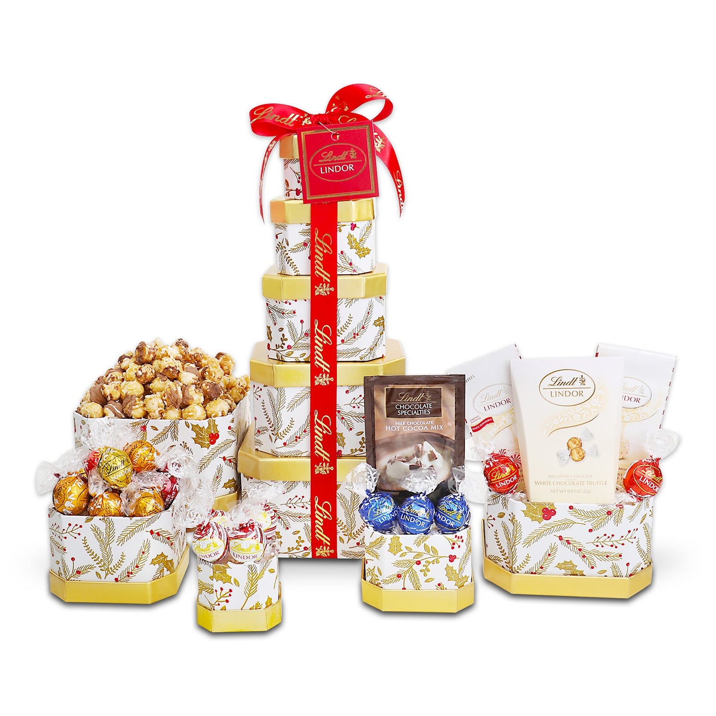Premium Lindt Lindor Chocolate Tower Gift Set