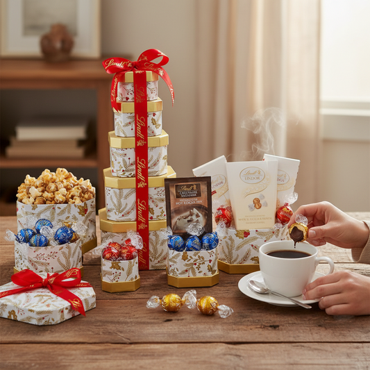 Premium Lindt Lindor Chocolate Tower Gift Set