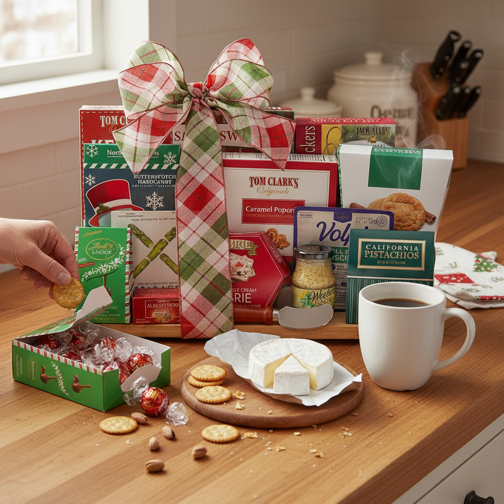 Festive Gourmet Charcuterie & Snack Gift Set