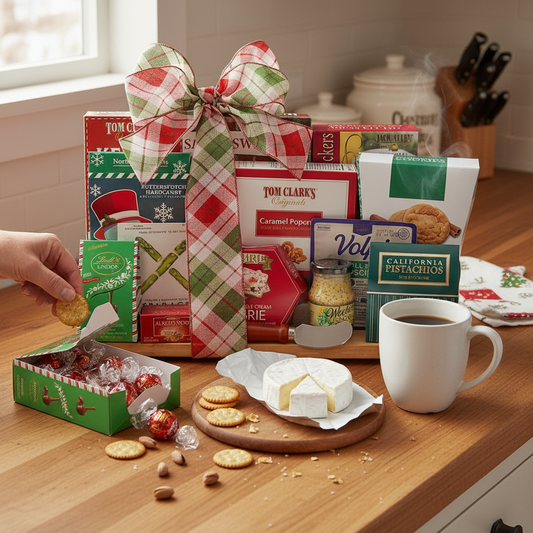 Festive Gourmet Charcuterie & Snack Gift Set
