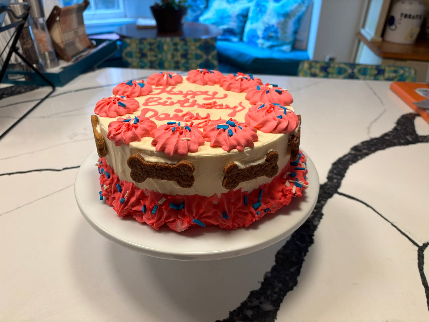 Organic Dog Birthday Cake — Human-Grade Celebration Cake for Dogs
