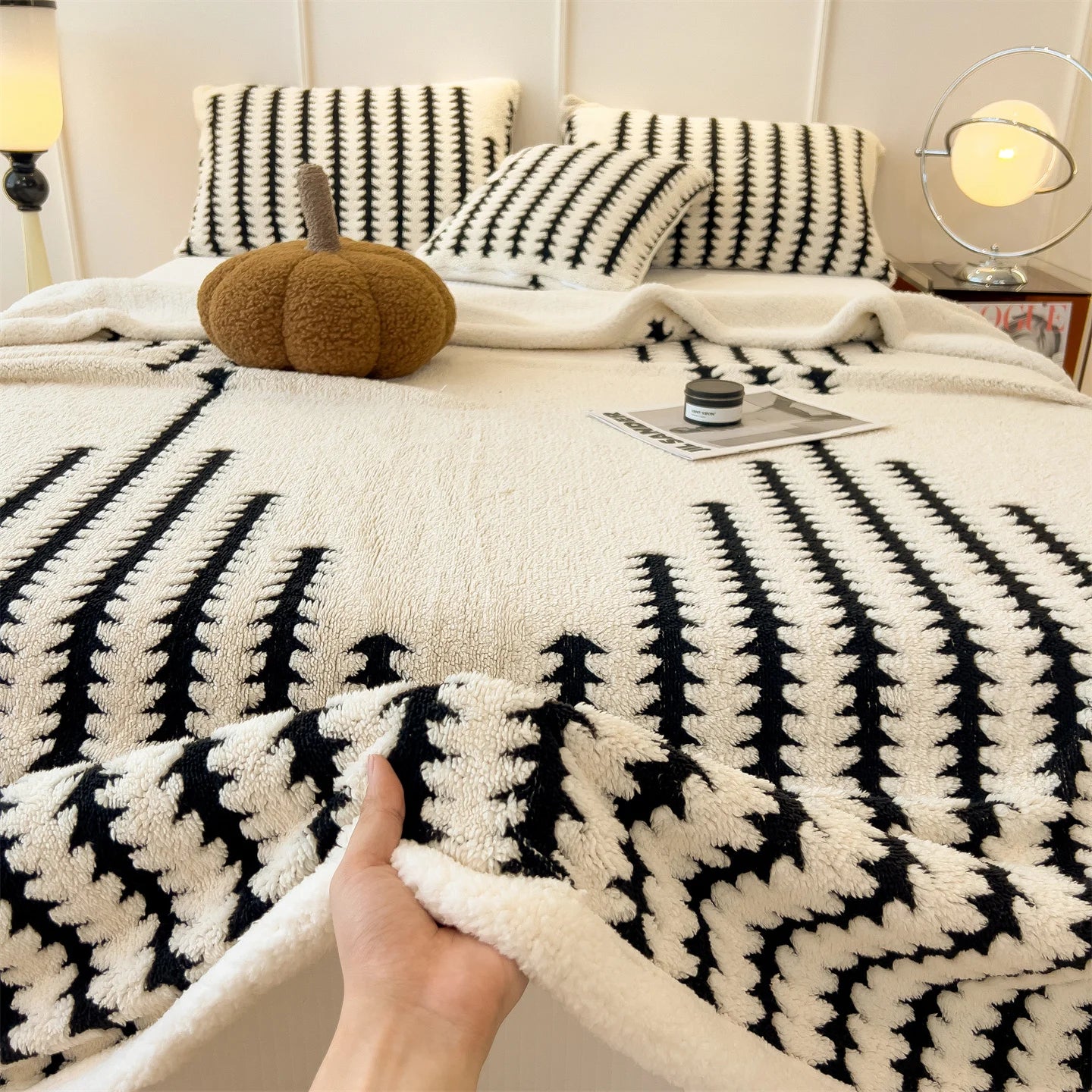 soft Taff velvet blanket