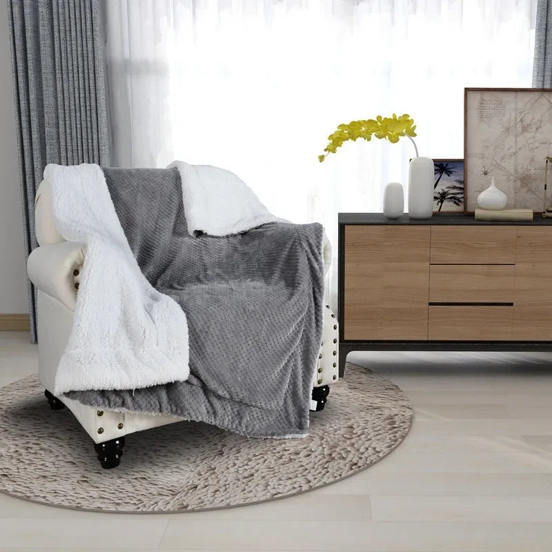 Double-layer Thick Flannel Blanket