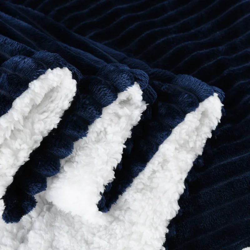 Double-layer Thick Flannel Blanket