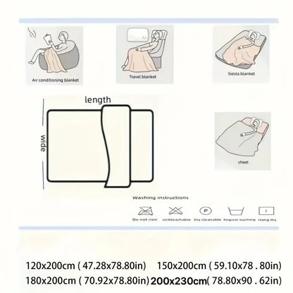 Thick luxury Velvet Blanket