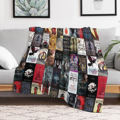 Cozy Reader Blanket for Young Adult & Fantasy Book Lovers