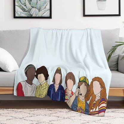 Stranger Things 3 Throw Blanket