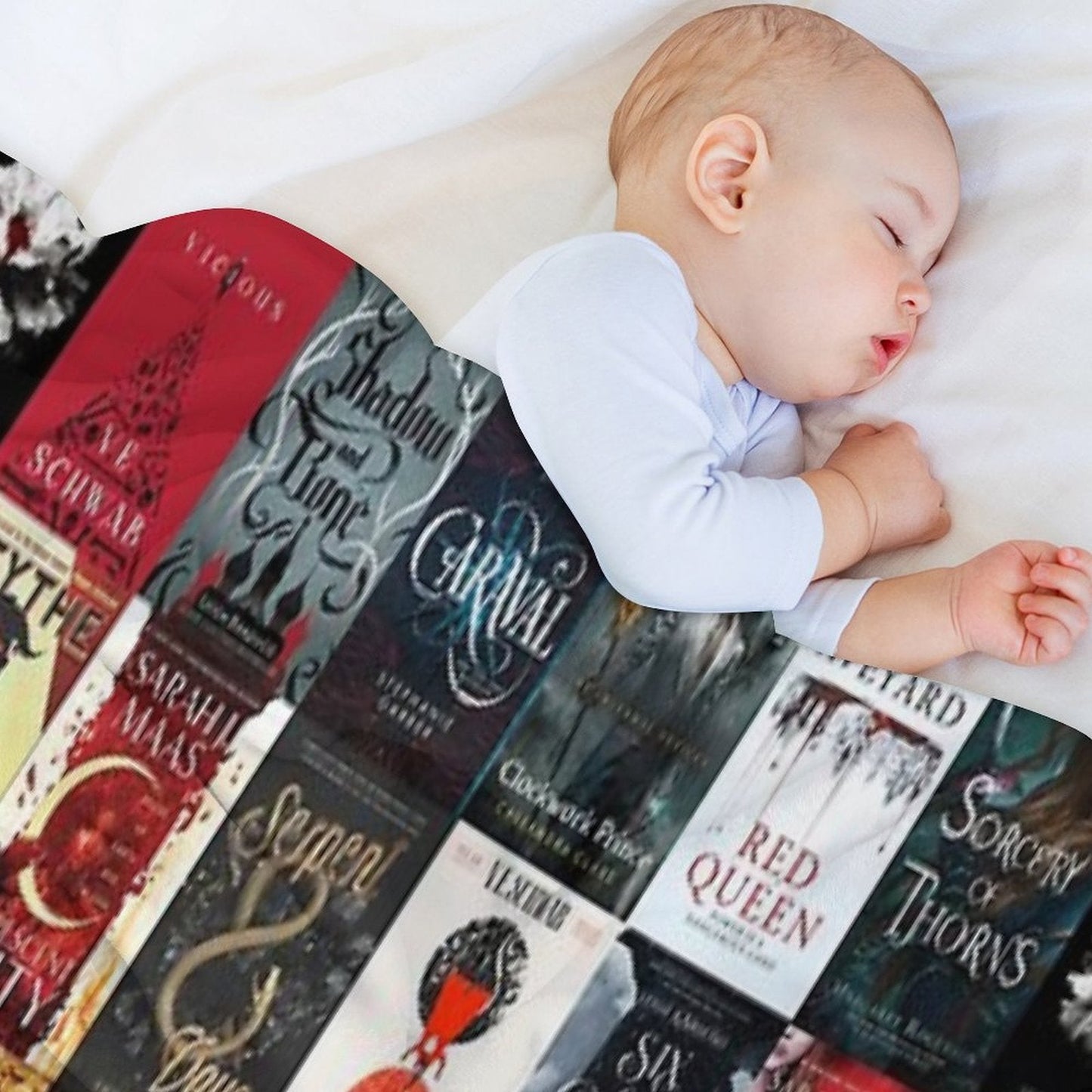 Cozy Reader Blanket for Young Adult & Fantasy Book Lovers