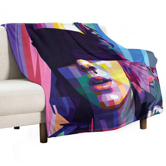 Cozy Fandom Fleece Blanket for Netflix Fans