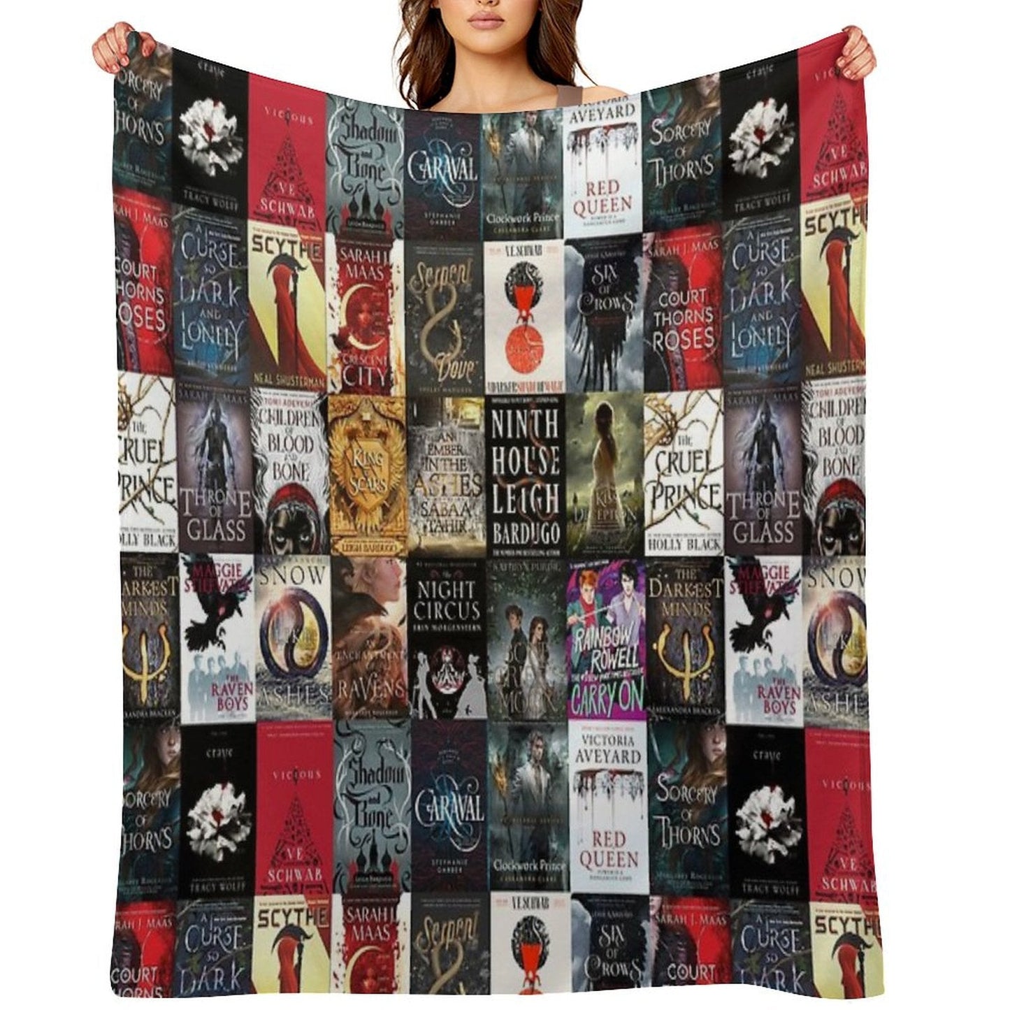 Cozy Reader Blanket for Young Adult & Fantasy Book Lovers