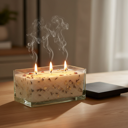 Northern Lights 12 oz Holiday Scented Candle | Festive Christmas Décor & Gift