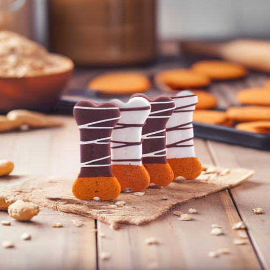 Traditional Dipped Bones Organic Dog Treats — Classic Peanut Butter Fetch Dog Treats™